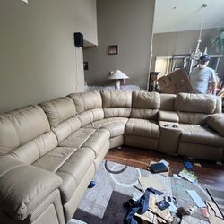 Leather Couch