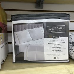 4 Piece Sheet Set King Size