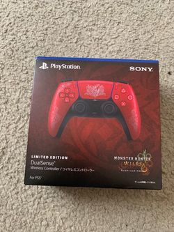 PS5 DualSense Monster Hunter Wilds Limited Edition Controller