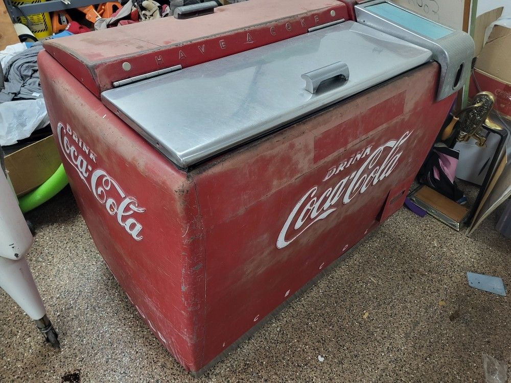 Coca-Cola Coke Water Bath Dry Cooler Antique