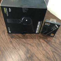 CORSAIR HS80 RGB WIRELESS Multiplatform Gaming Headset With 500GB SN770 NVMe READ DESCRIPTION NO TRADE PICK UP ONLY FIRM ON PRICE💲120 FOR BOTH ONLY💰