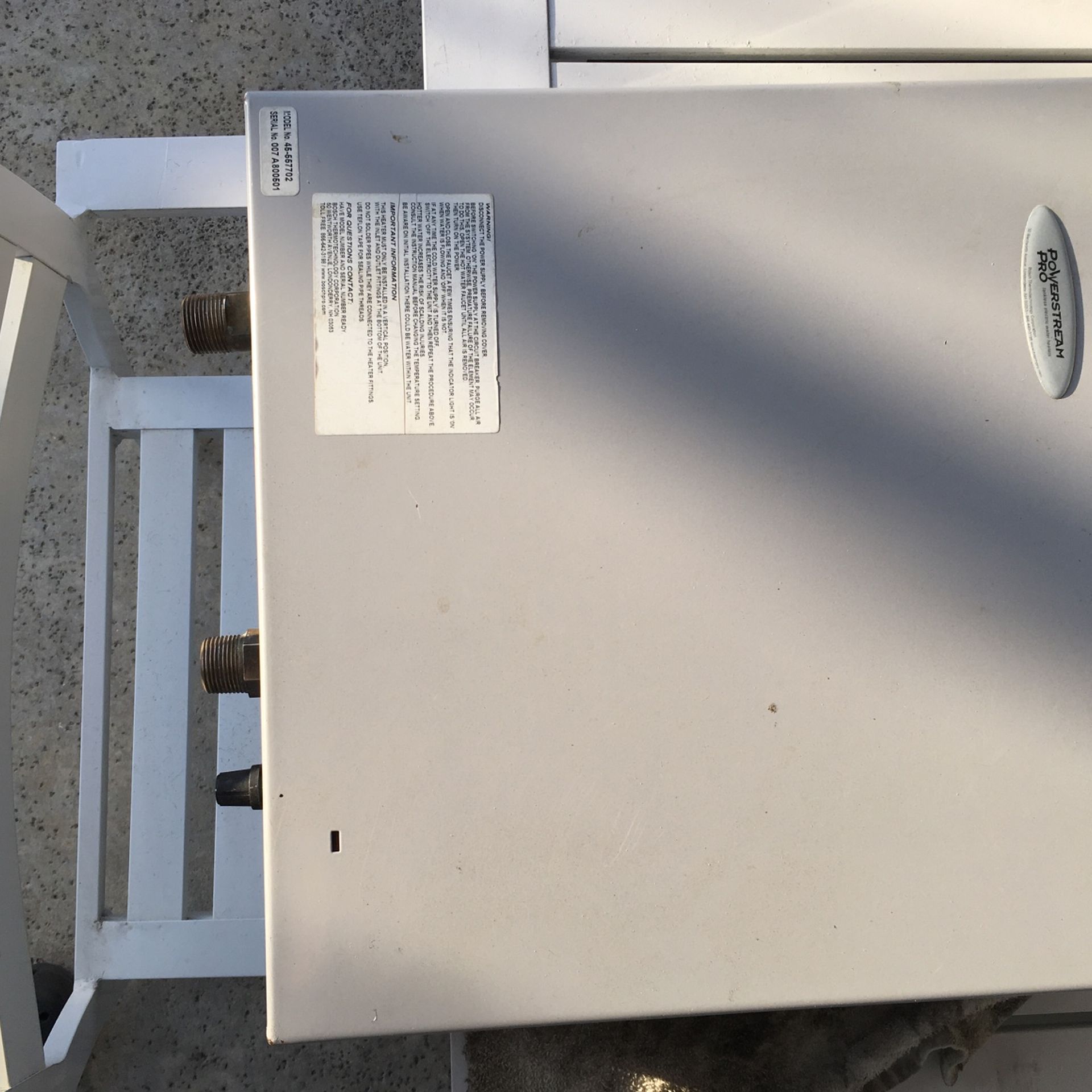 Tankless Electric Water Heater 26,850 Watts 120 Amps 240 Volts - Main Image