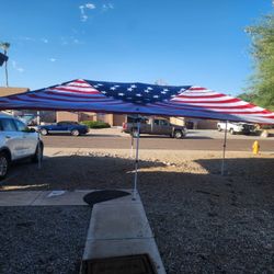10 X 20 Pop-Up Canopy Patriotic SH3