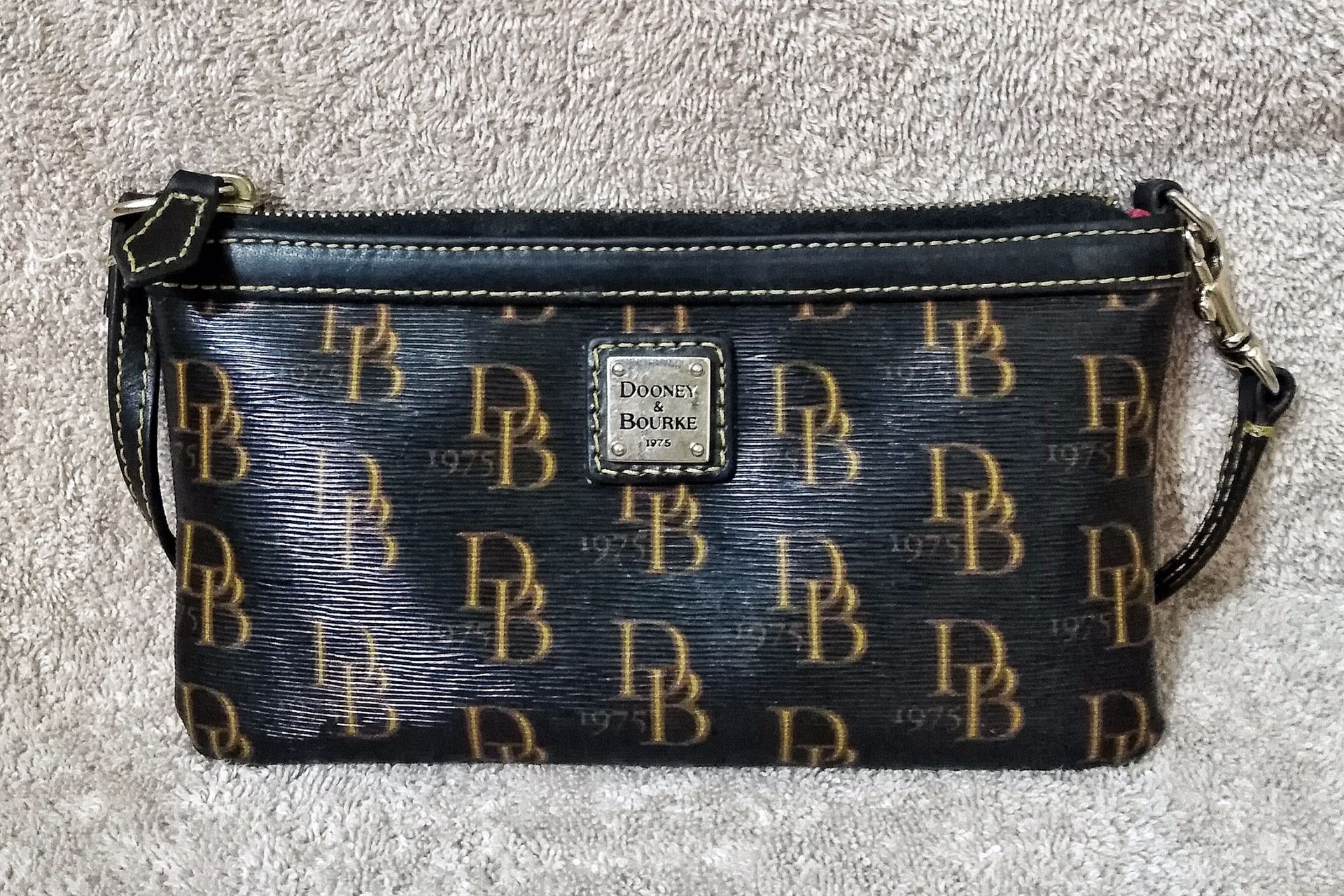 Dooney and Bourke Monogrammed Wristlet