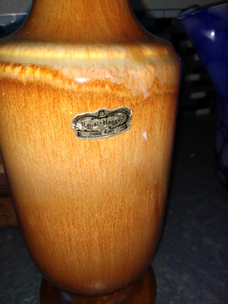 Beautiful rare mid century royal haeger pitcher