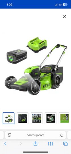 Greenworks 80V 21-Inch Cordless Lawn Mower Kit