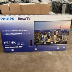 PHILIPS 65PFL 4K Ultra HD LED Roku TV