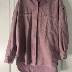 We The Free Poplin Shirt Dress