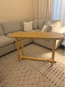 Wooden console table/entry table