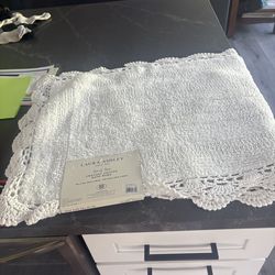 Laura Ashley Cottn Crochet Rugs 21in x 34in