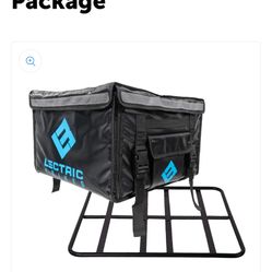Lectric Small Food Delivery Rack/Bag