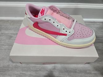 Jordan 1 | Travis Scott Sail Tropical Pink | Size 3Y