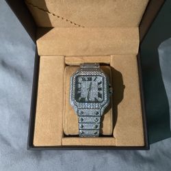 mossanite Watch 