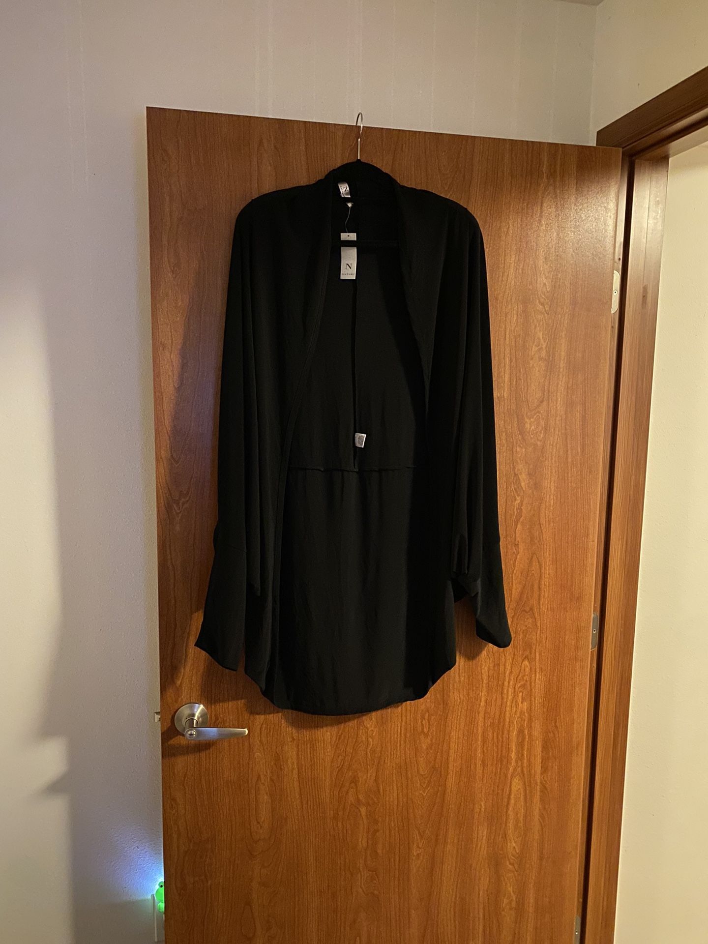 Natori Long Sleeved Batwing Cardigan Jacket 3XL