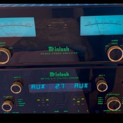 McIntosh Amp and Preamp 