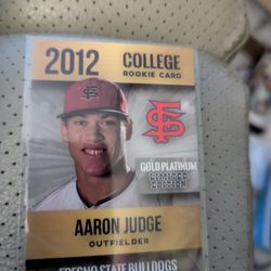 Arron Judge Rookie Card 