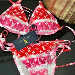 New Designer Swimsuit Bikini Medium 