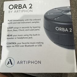 Orba 2 Handheld 8-pad looper, synth, and controller.