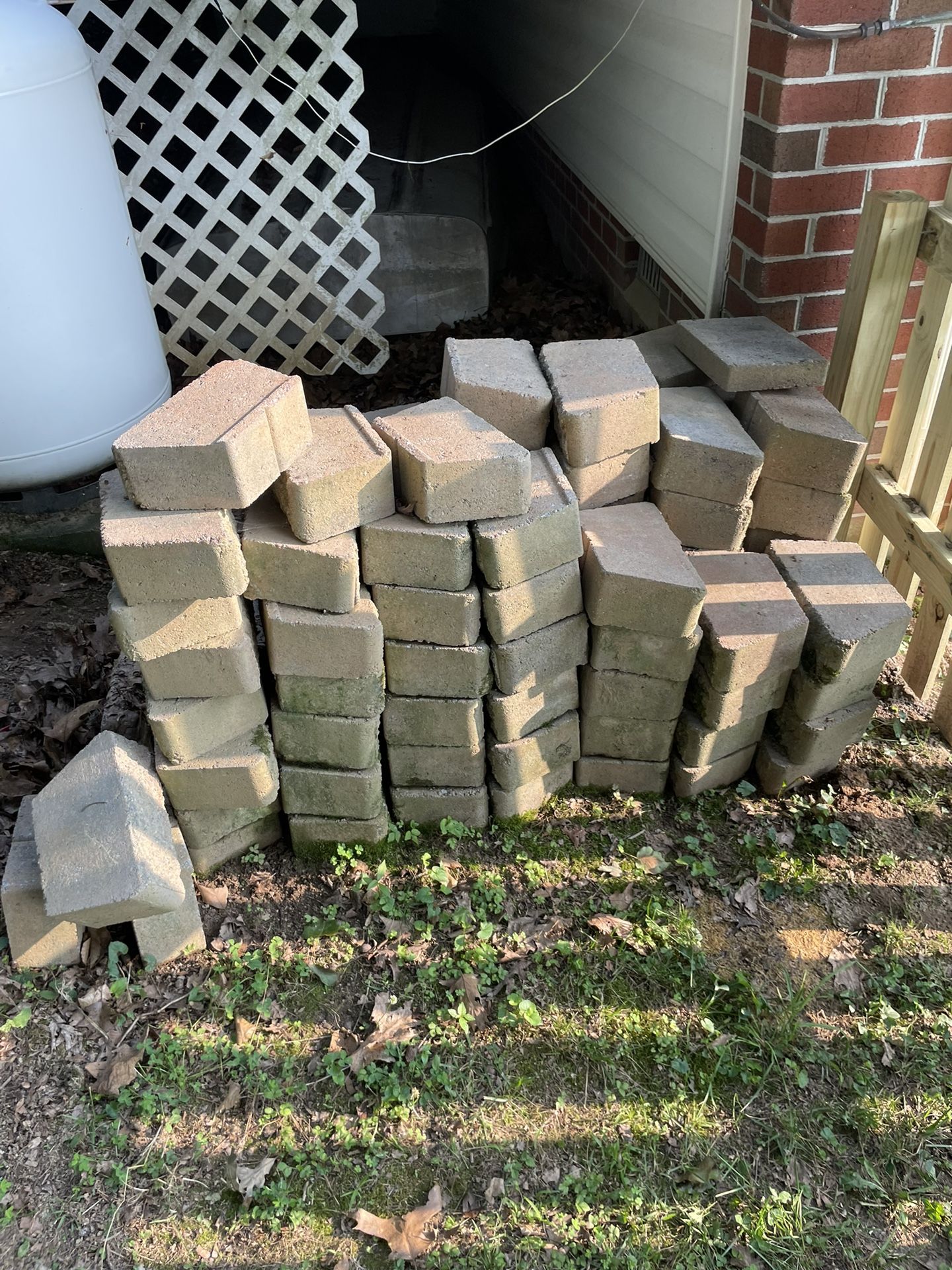 Gray Concrete Curved Edging Stone for Sale in Midlothian, VA OfferUp