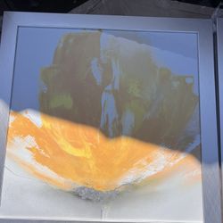 Yellow Flower Office Painting