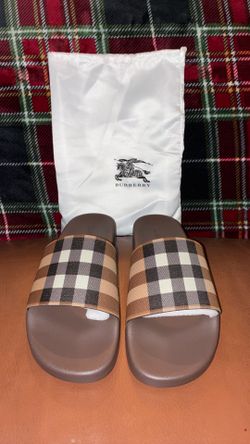 Burberry slides