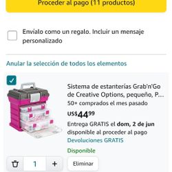 Caja de Pesca o Maquillaje 