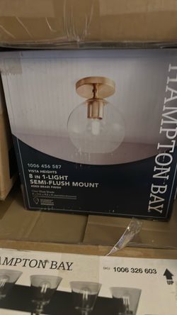 Semi Flush Mount Light