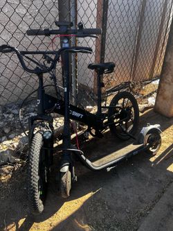 Electric bike, electric scooter