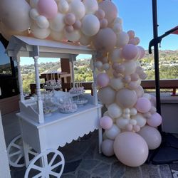 Flower Cart. Coffee Cart. Party Cart. 