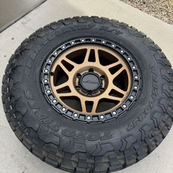 Method 312 Bronze Wheels With Toyo Tires Open Country RT