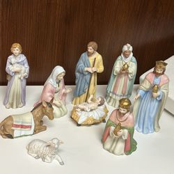 Home Interiors and gifts Greatest Stories Ever Told Christmas Nativity Figurines