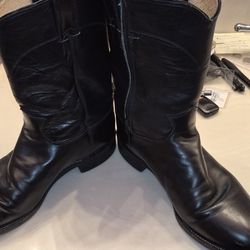 Justin Roper Zipper One Side Boot