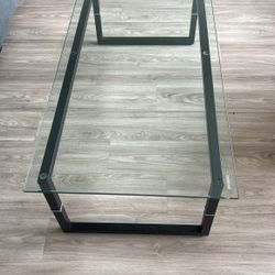 Simple Black Coffee Table