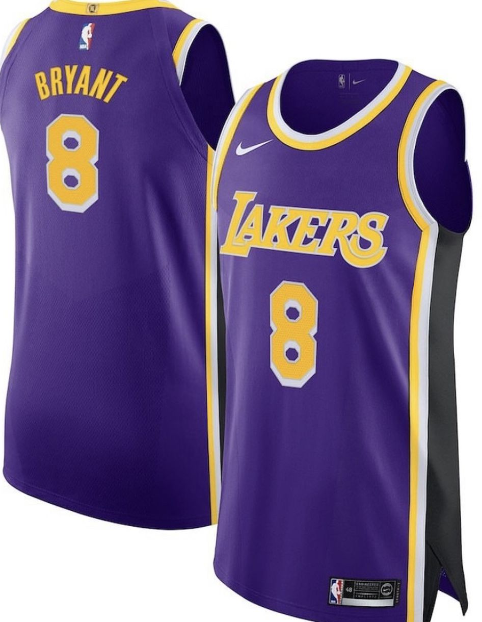 Los Angeles Lakers Kobe Bryant Authentic Statement Jersey - 48 / Purple