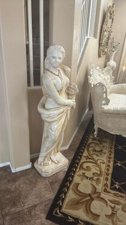 Vintage Statue Lady