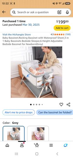 Multifunctional Baby Bassinet