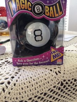 Magic 8 ball.