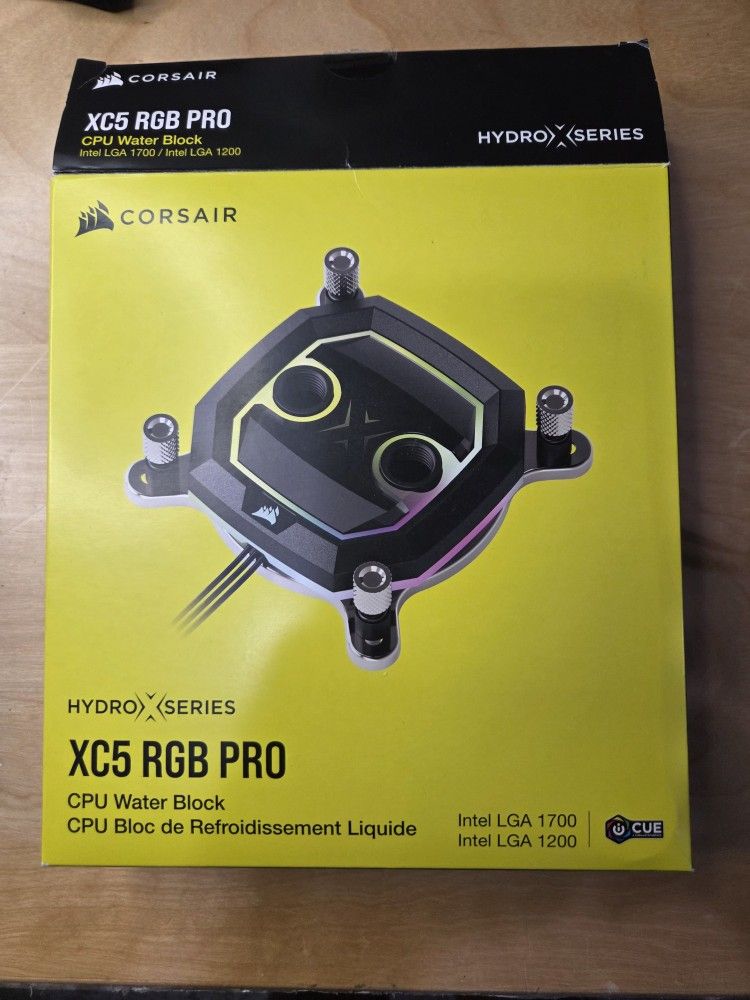 Corsair XC5 RGB PRO CPU Water Block (AM4/5 ONLY)


