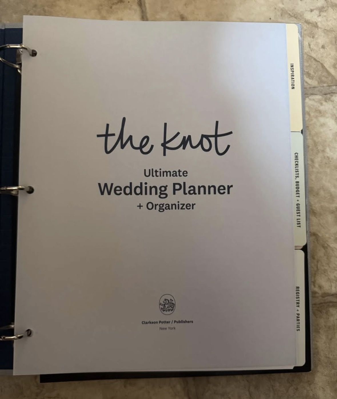 The Knot Wedding Planning Book