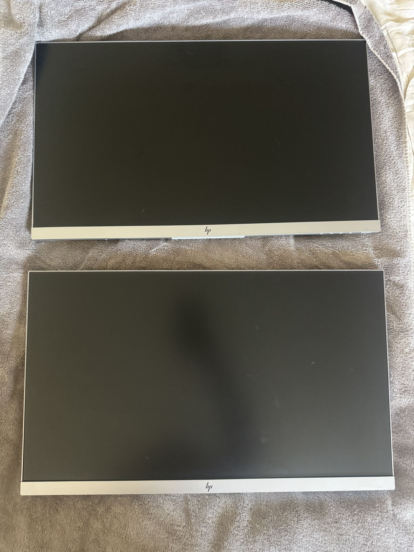 2 24 Inch HP monitors