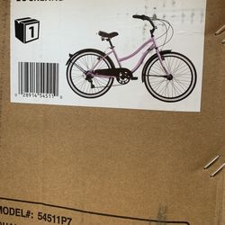 New Beautiful 7 Speeds 🌸  Petite Ladies Beach Cruiser Women’s Girls Bike Bicycle 24” Tires  Purple Teal