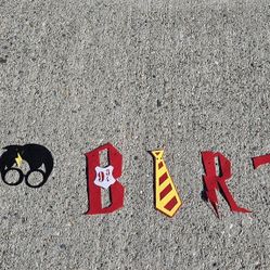 Harry Potter Happy Birthday Banner