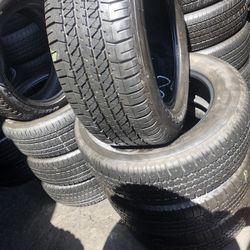 Set Of Bridgestone P275/60/20 Used