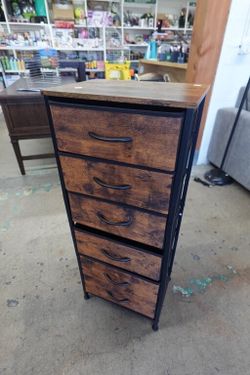 DUMOS 6-Drawer Fabric Storage Dresser