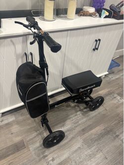 Scooter for leg