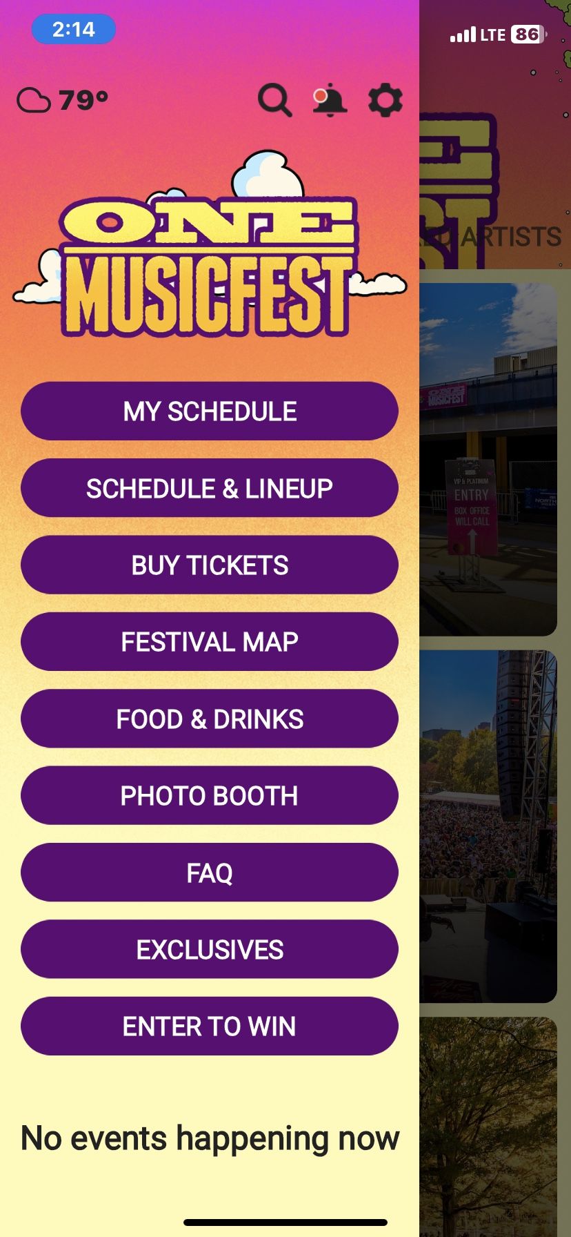 One Music Festival tickets