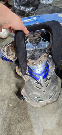 Chest protector and helmet