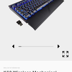 K63 Wireless Mechanical Gaming Keyboard - Blue LED CHERRY® MX Red