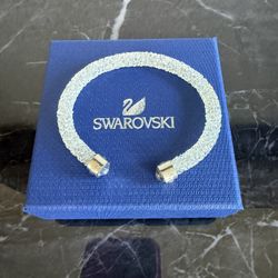 Swarovski Clear Crystal Cuff 