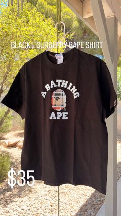 Selling Large Burberry Bape shirt